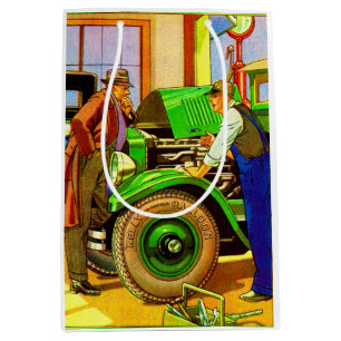 1924 Kelly Springfield balloon tires ad Medium Gift Bag