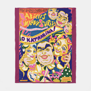 1924 ‘O Katharina’ sheet music cover print Fleece Blanket