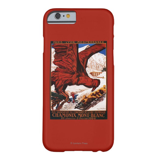 1924 Olympic Winter Games Poster Case-Mate iPhone Case (Back)