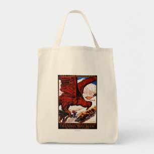 1924 Olympic Winter Games Poster Tote Bag