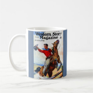 1924 Western Story magazine cover Coffee Mug