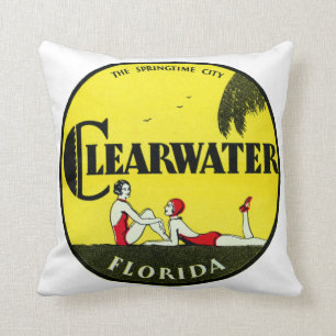 1925 Clearwater Florida Cushion