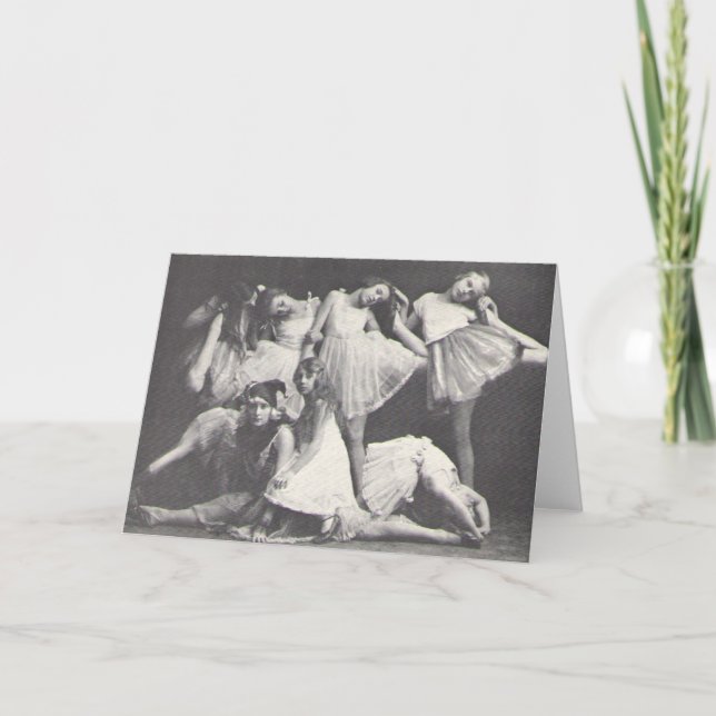 1925 Dance Class, Berlin Thank You Card (Front)