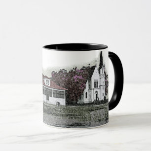 1925 Early Winter Storm Harsens Island Michigan Mug