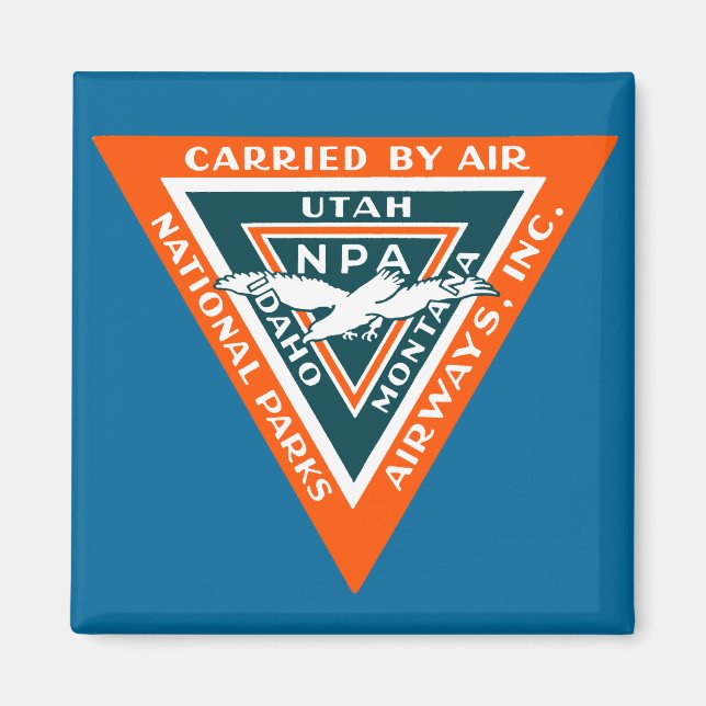 1925 National Parks Airways Magnet (Front)