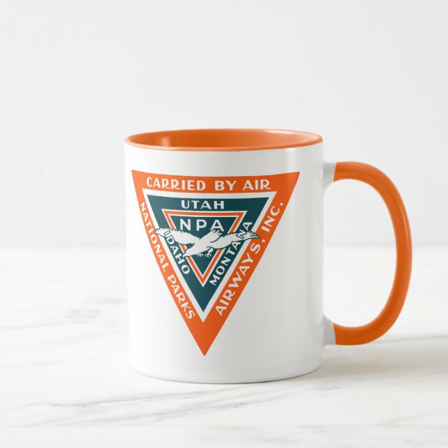 1925 National Parks Airways Mug (Right)