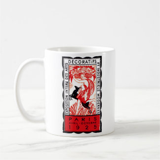 1925 Paris Art Deco Poster Coffee Mug