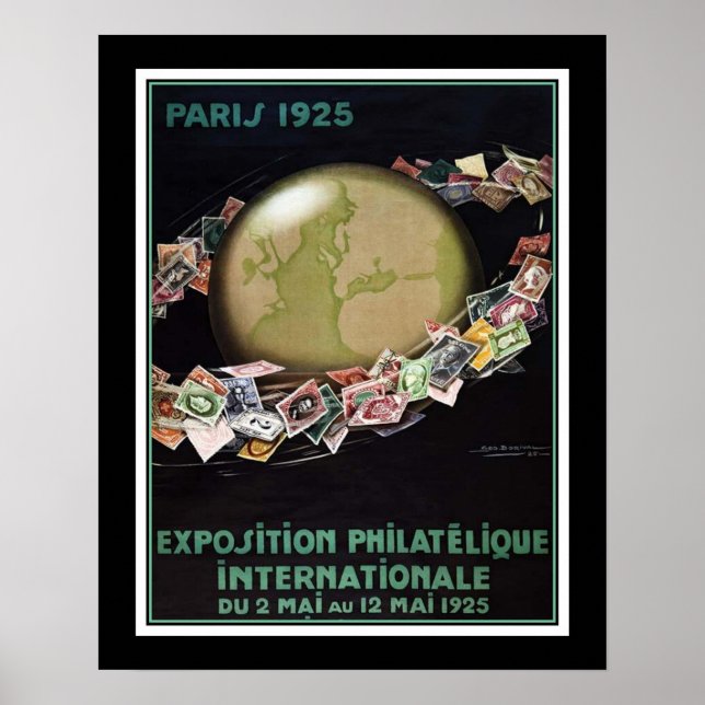 1925 Paris Exposition Poster (Front)