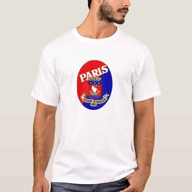 1925 Paris Luggage Label T-Shirt (Front)