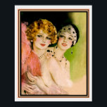 1925 Pictorial Review Art Deco Print -Earl Christy<br><div class="desc">Art Deco Print by Earl Christy  from the January 1925 Issue of The Pictorial Review Magazine  16 x 20</div>