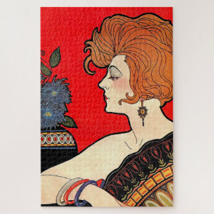 1925 woman jigsaw puzzle