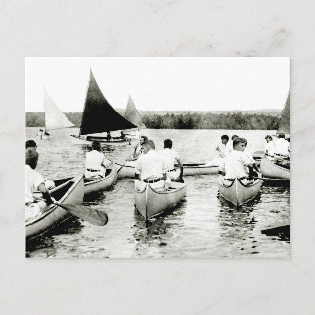 1925 Young Mens Summer Camp Postcard (Front)