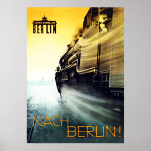 1926 Go to Berlin Germany Travel Poster
