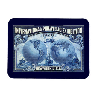 1926 International Philatelic Expo New York Magnet
