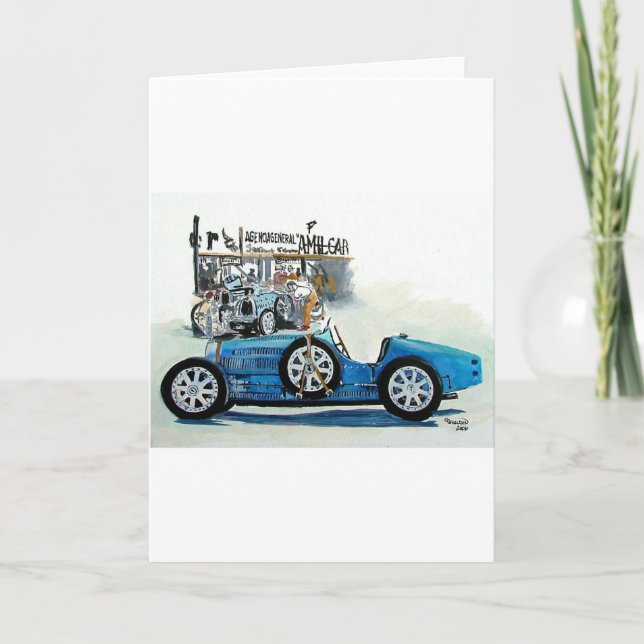 1927 35C racer Card (Front)