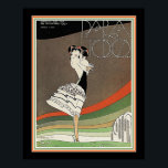 1927 Art Deco Para Todas Poster<br><div class="desc">Para Todas,  November 1927 Art Deco magazine cover by J. Carlos</div>