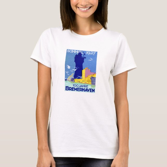 1927 Bremerhaven Germany T-Shirt (Front)
