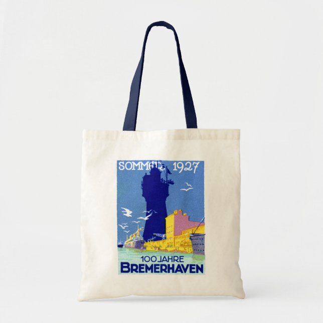 1927 Bremerhaven Germany Tote Bag (Front)