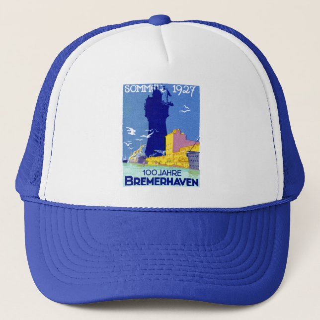 1927 Bremerhaven Germany Trucker Hat (Front)
