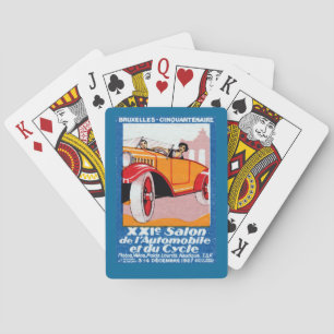 1927 Brussels Automotive Exposition Playing Cards