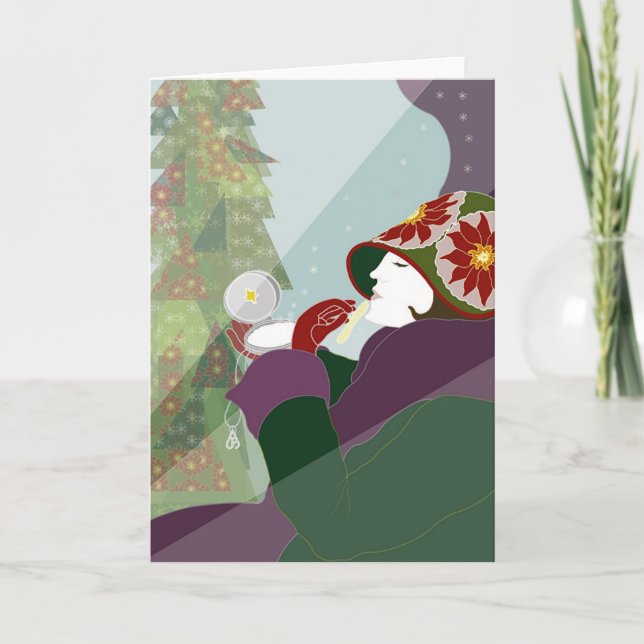 1927 Christmas Star Holiday Card (Front)