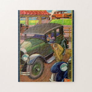 1927 Kelly-Springfield tire ad Jigsaw Puzzle