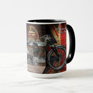 1927 Norton Model 18 500cc Flat Tank Motorbike Mug