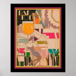 1927 Para Todos Art Deco Poster