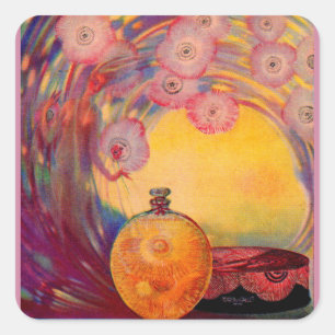 1927 Roger & Gallet perfume ad Square Sticker