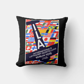 1928 International Air Show Cushion