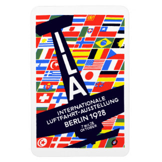1928 International Air Show Magnet