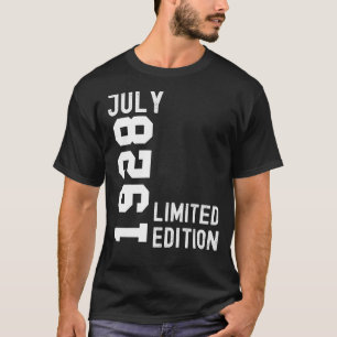 1928 July Happy Birthday Party T-Shirt