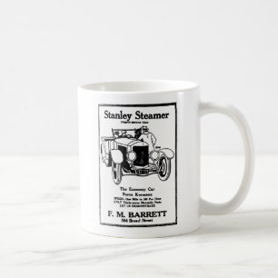 1928 Stanley Steamer auto vintage illustration Coffee Mug