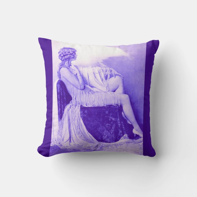1928 Ziegfeld girl Cushion (Front)