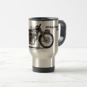 1929 Brough Superior SS100 Travel Mug
