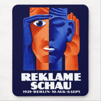 1929 German Advertising Exposition Mouse Mat