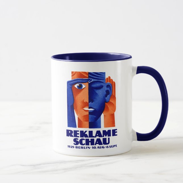 1929 German Advertising Exposition Mug (Right)