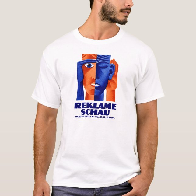 1929 German Advertising Exposition T-Shirt (Front)
