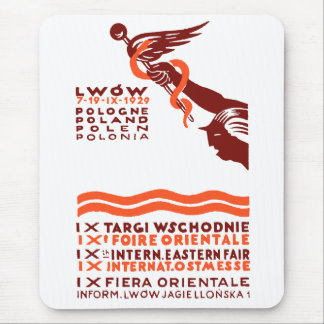 1929 Lwow Eastern International Fair Mouse Mat