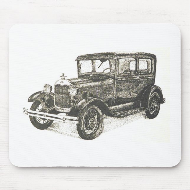 1929 model a mouse mat (Front)