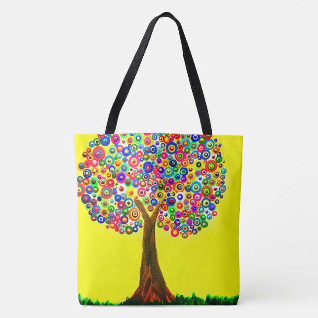 192 - Summer Tree Tote Bag (Front)