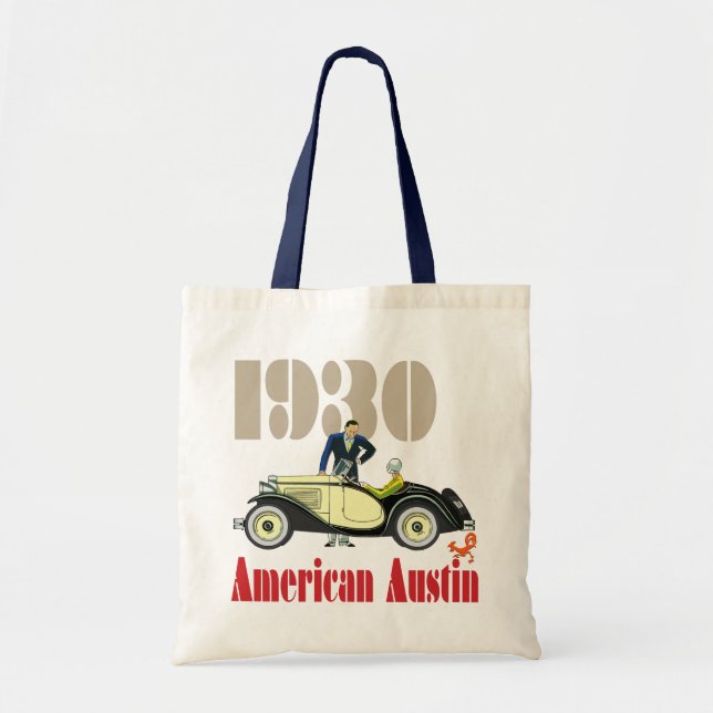 1930 American Austin Tote Bag (Front)