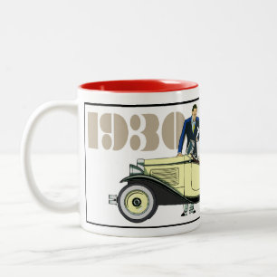 1930 American Austin Two-Tone Coffee Mug