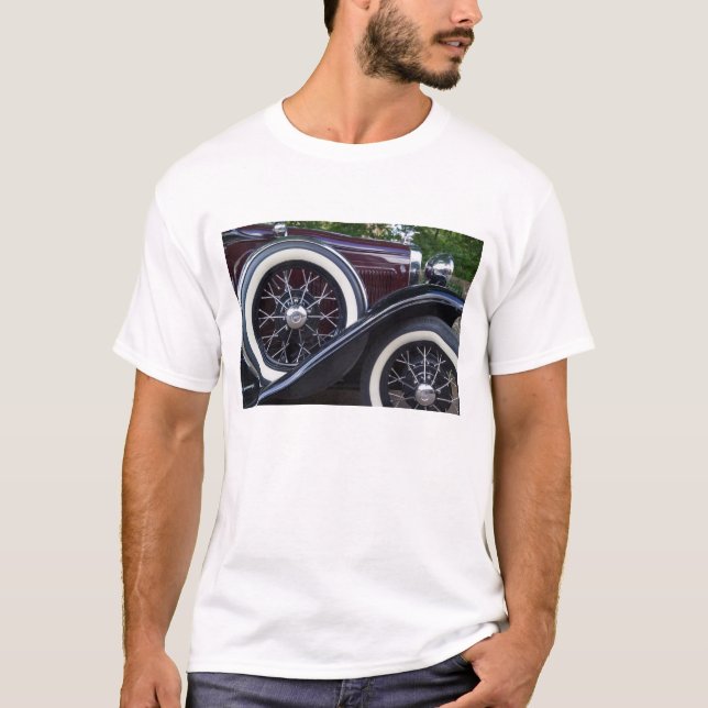 1930 Ford A Classic Car T-Shirt (Front)