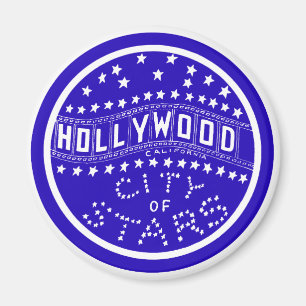 1930 Hollywood California Magnet
