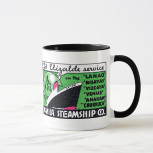 1930 Manila Steamship Company Mug