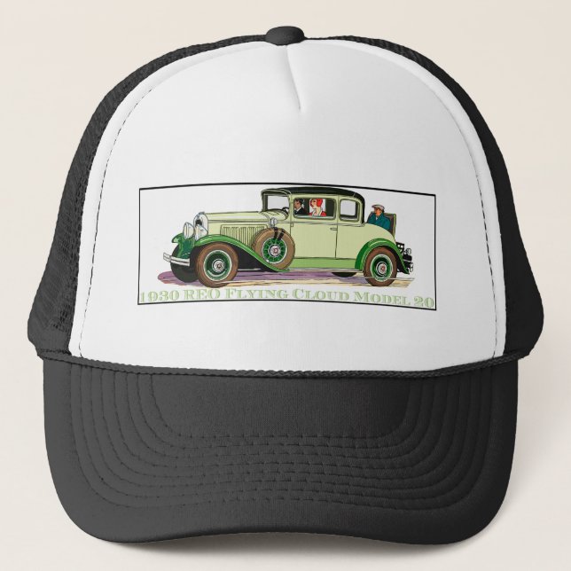 1930 REO Flying Cloud Model 20 Trucker Hat (Front)
