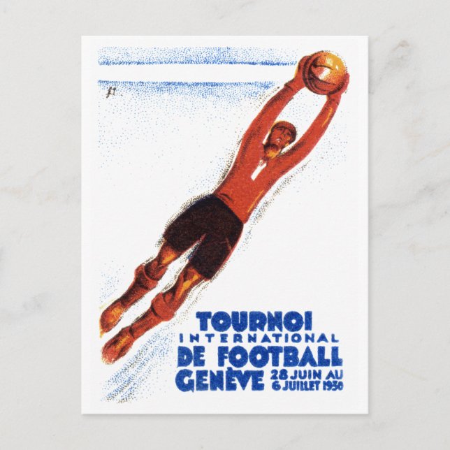 1930 Soccer Tournament Postcard (Front)