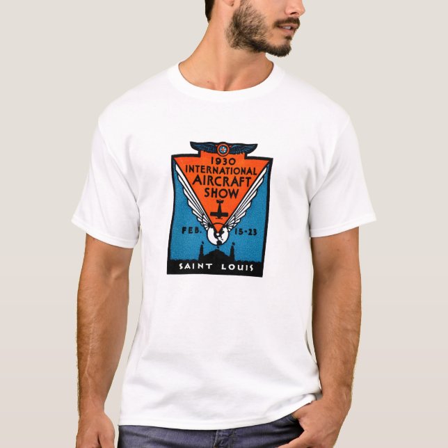 1930 St. Louis Air Show T-Shirt (Front)