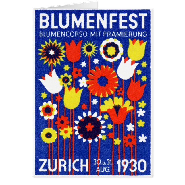 1930 Swiss Flower Show (Front)